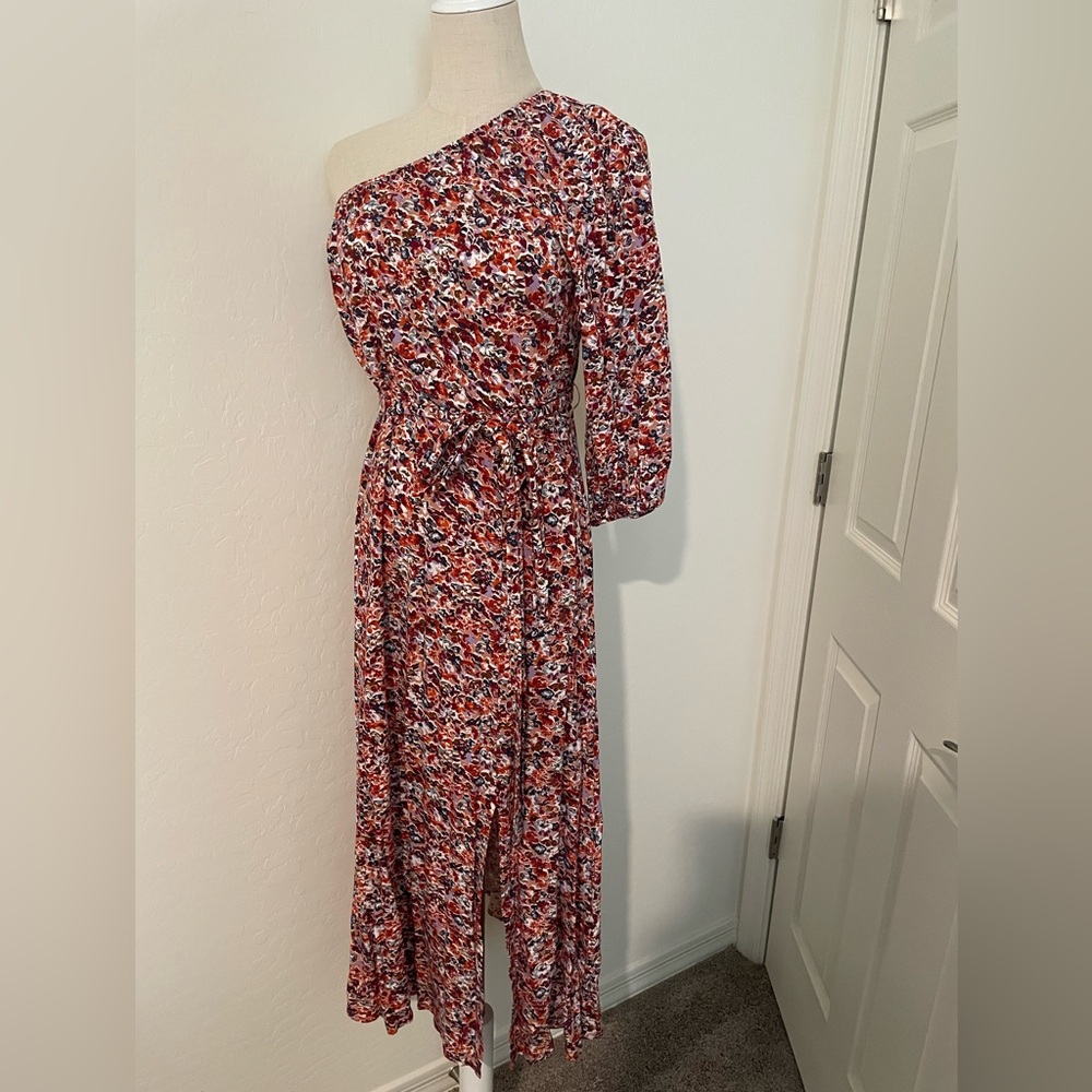 American Eagle versatile One-Shoulder Floral Dress